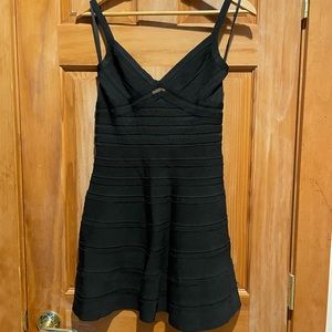 Bebe black mini dress, NWT. Size medium